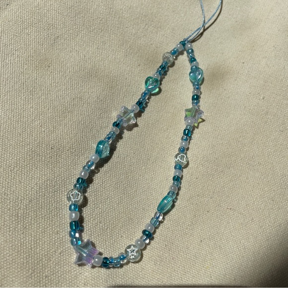 💙 Handmade phone charms for sale in blue 💙 - Picture 4 of 5